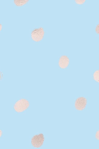 Cute Pattern Rose Gold Sketchbook 9: Light Blue: 240 Pages Sketchbook: Sketchbook 6 x 9(8 Cute Pattern Rose Gold Series 9)