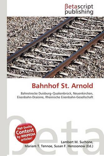 Bahnhof St. Arnold: (German)