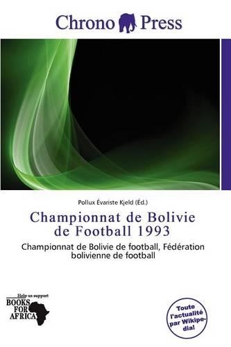 Championnat de Bolivie de Football 1993: (French)