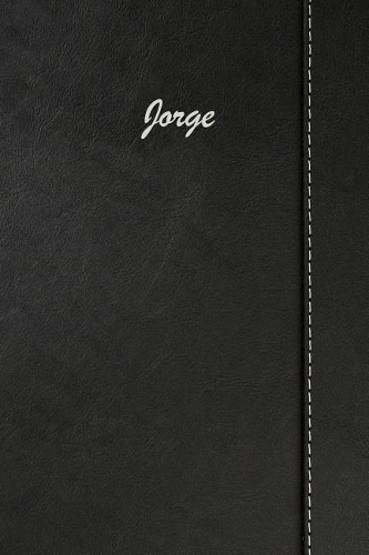 Jorge: Blank Cookbook Recipes & Notes Featuring 120 Pages 6x9 Simulated Leather Cover