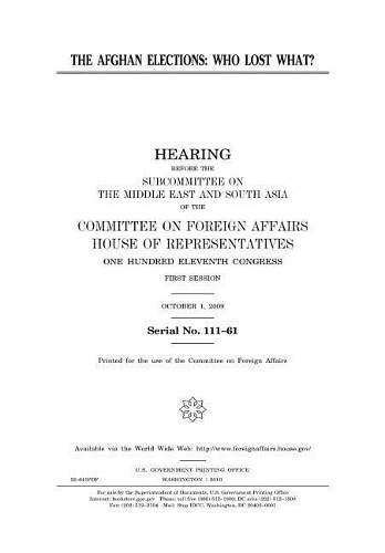 The Afghan Elections