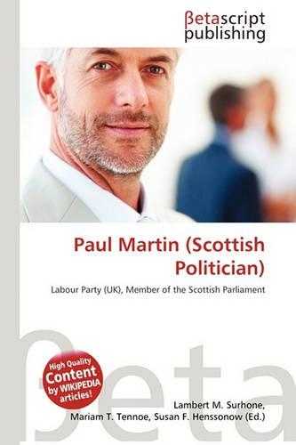 Paul Martin (Scottish Politician)
