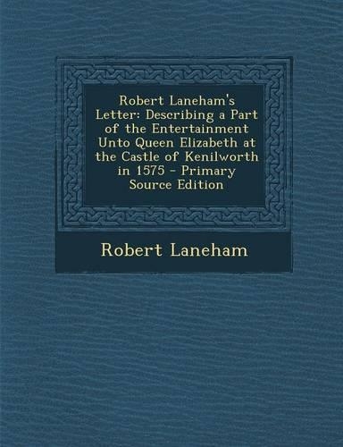 Robert Laneham's Letter