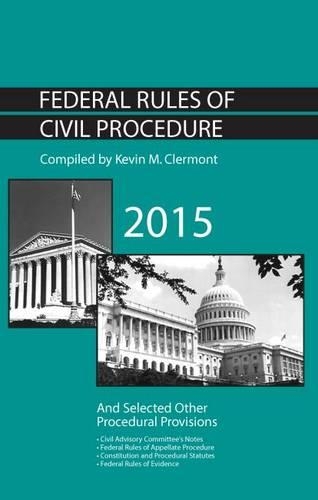 Federal Rules of Civil Procedure and Selected Other Procedural Provisions