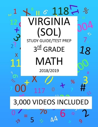 3rd Grade VIRGINIA SOL, 2019 MATH, Test Prep