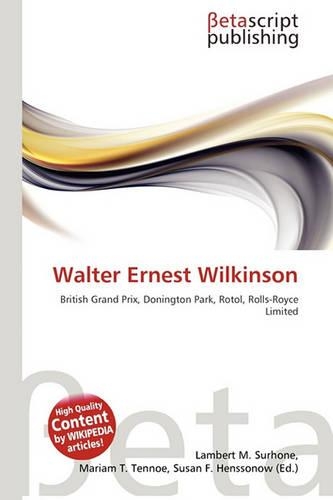 Walter Ernest Wilkinson