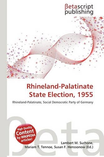 Rhineland-Palatinate State Election, 1955: (English)