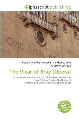 The Vicar of Bray (Opera): (English)