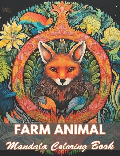 Farm Animal Mandala Coloring Book