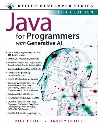 Java for Programmers: with Generative AI(Deitel Developer Series)