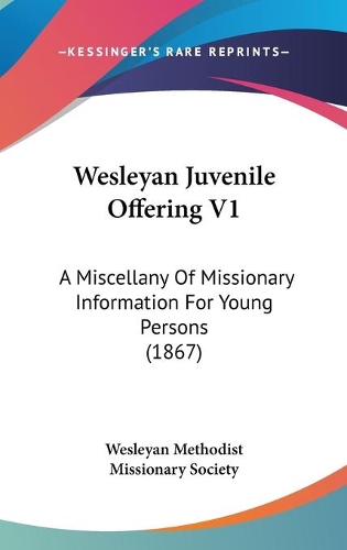 Wesleyan Juvenile Offering V1