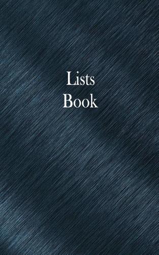 Lists Book: Memo Book, 104 Pages, 5x8 Inches, 1/4 Inch Dot Graph Ruled