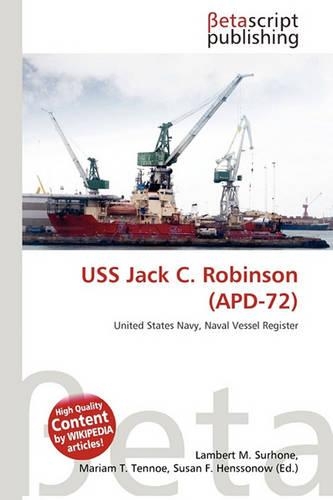 USS Jack C. Robinson (Apd-72): (English)
