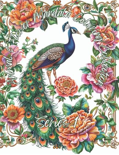 Animal & Flower Mandala Coloring Collection