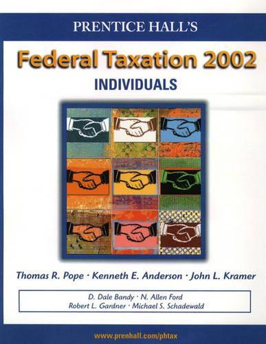 Prentice Hall's Federal Taxation 2002