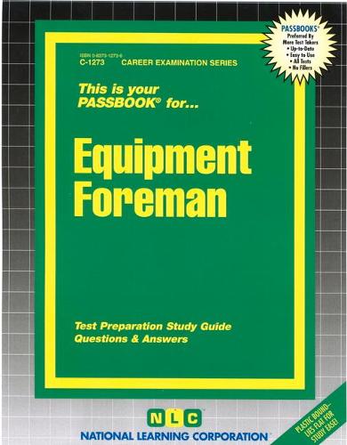 Equipment Foreman