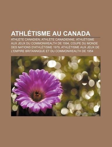 Athletisme Au Canada