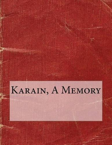 Karain, a Memory