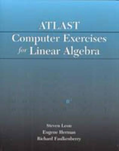 Atlast Computer Exercises for Linear Algebra