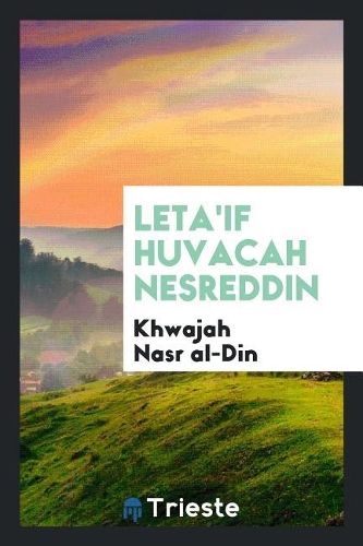 Leta'if Huvacah Nesreddin