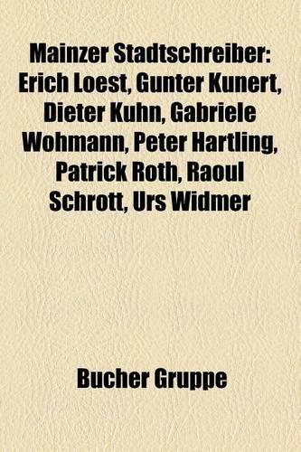 Mainzer Stadtschreiber