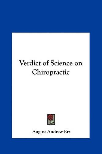 Verdict of Science on Chiropractic