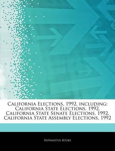 Articles on California Elections, 1992, Including