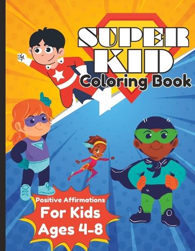 Super Kid Coloring Book