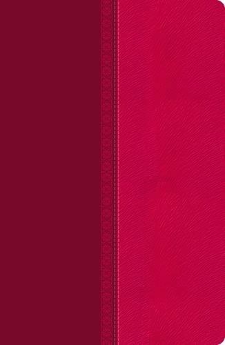 NKJV, Ultraslim Reference Bible, Large Print, Leathersoft, Pink, Indexed, Red Letter Edition: New King James Version, Ultraslim, Reference, Raspberry Pelt Leathersoft(English)