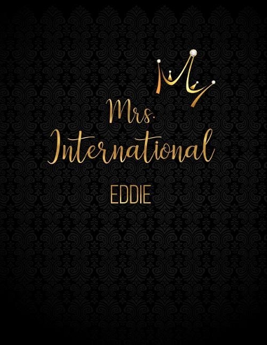 Eddie: Black Personalized Lined Journal with Inspirational Quotes(1 Gifts for Women)