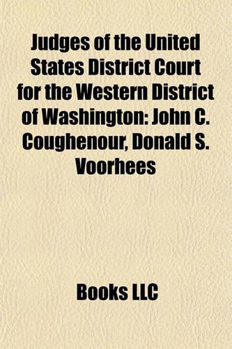 Judges of the United States District Court for the Western District of Washington