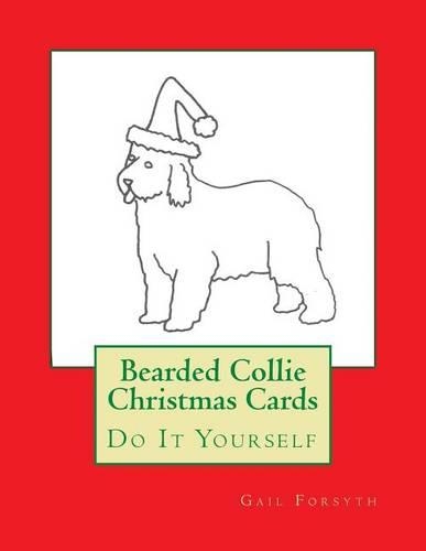 Bearded Collie Christmas Cards