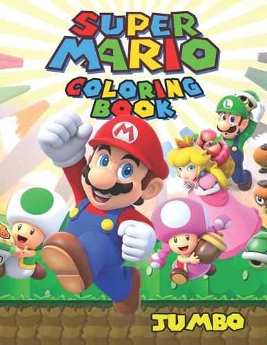 Super Mario JUMBO Coloring Book
