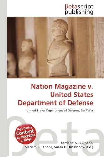Nation Magazine V. United States Department of Defense