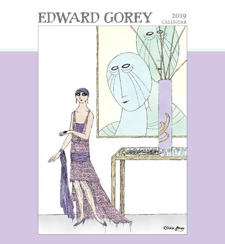 Edward Gorey 2019 Wall Calendar