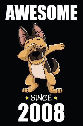 11th Birthday Dabbing German Shepherd