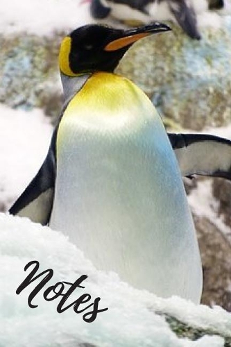 Penguin Journal: cute penguins gift for animal and bird lovers (blank lined notebook) best for writing notes and ideas for home use or as a school homework book / no