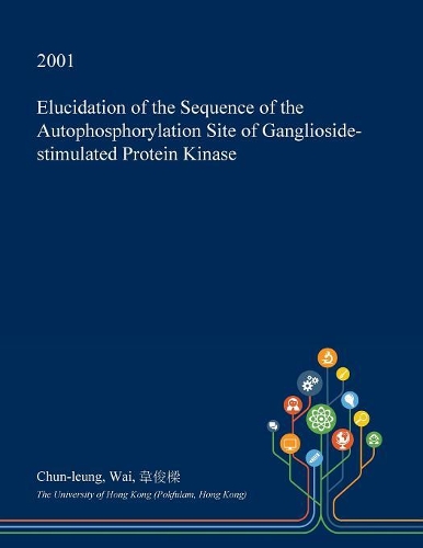 Elucidation of the Sequence of the Autophosphorylation Site of Ganglioside-Stimulated Protein Kinase: (English)