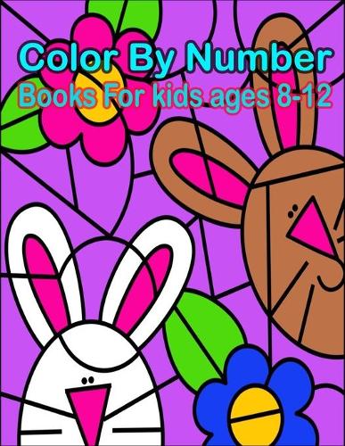 Color By Number Books For kids ages 8-12