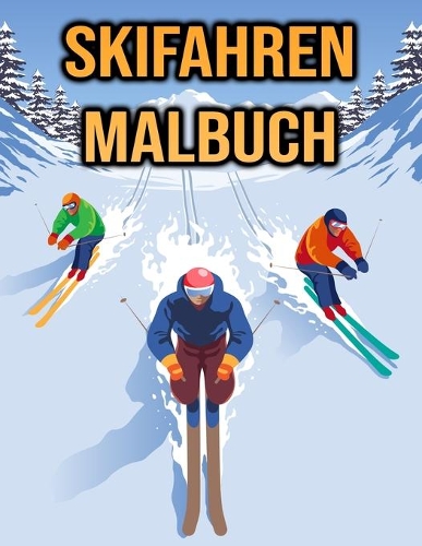 Skifahren Malbuch