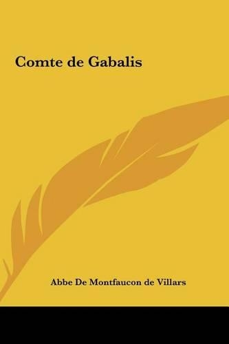 Comte de Gabalis: (English)