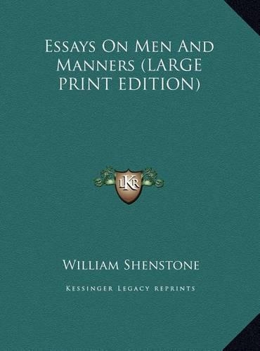 Essays on Men and Manners