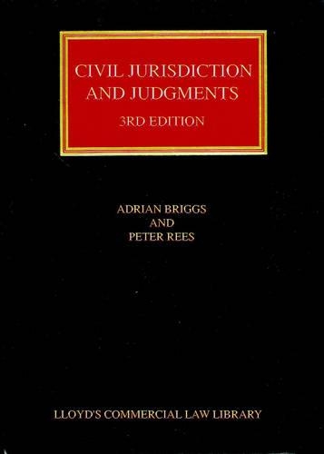 Civil Jurisdiction and Judgements
