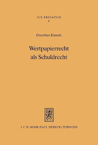 Wertpapierrecht ALS Schuldrecht
