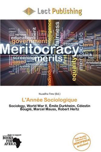 L'Ann E Sociologique: (English)