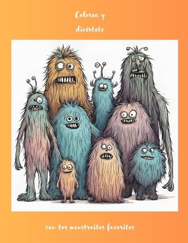Colorea y diviértete con tus monstruitos favoritos