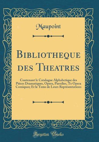 Bibliotheque Des Theatres