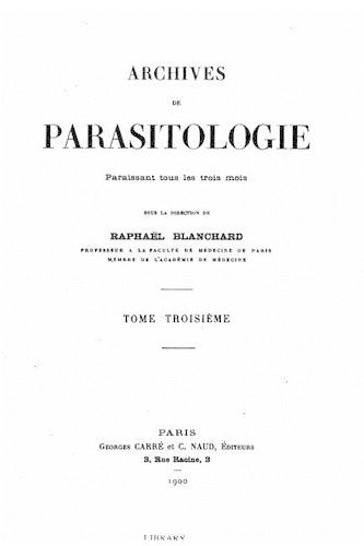 Archives de parasitologie