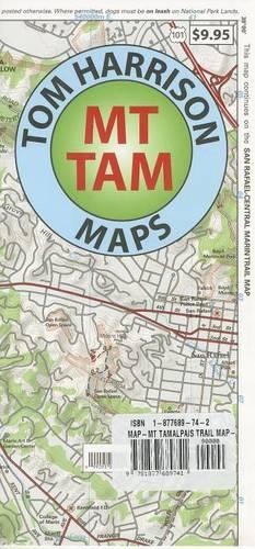 Mt. Tamalpais Trail Map-