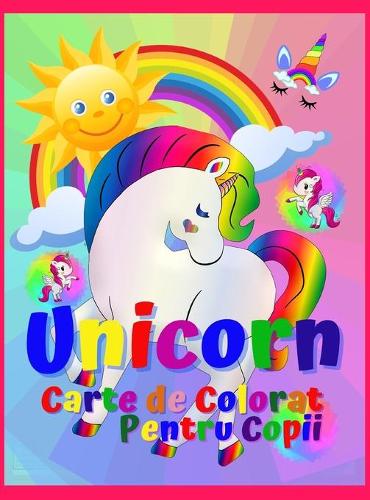 Unicorn Carte de Colorat Pentru copii